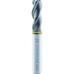 L83 Ø12 VHM-Schaftfräser mit Eckenradius Speedcut-Aluminium-3