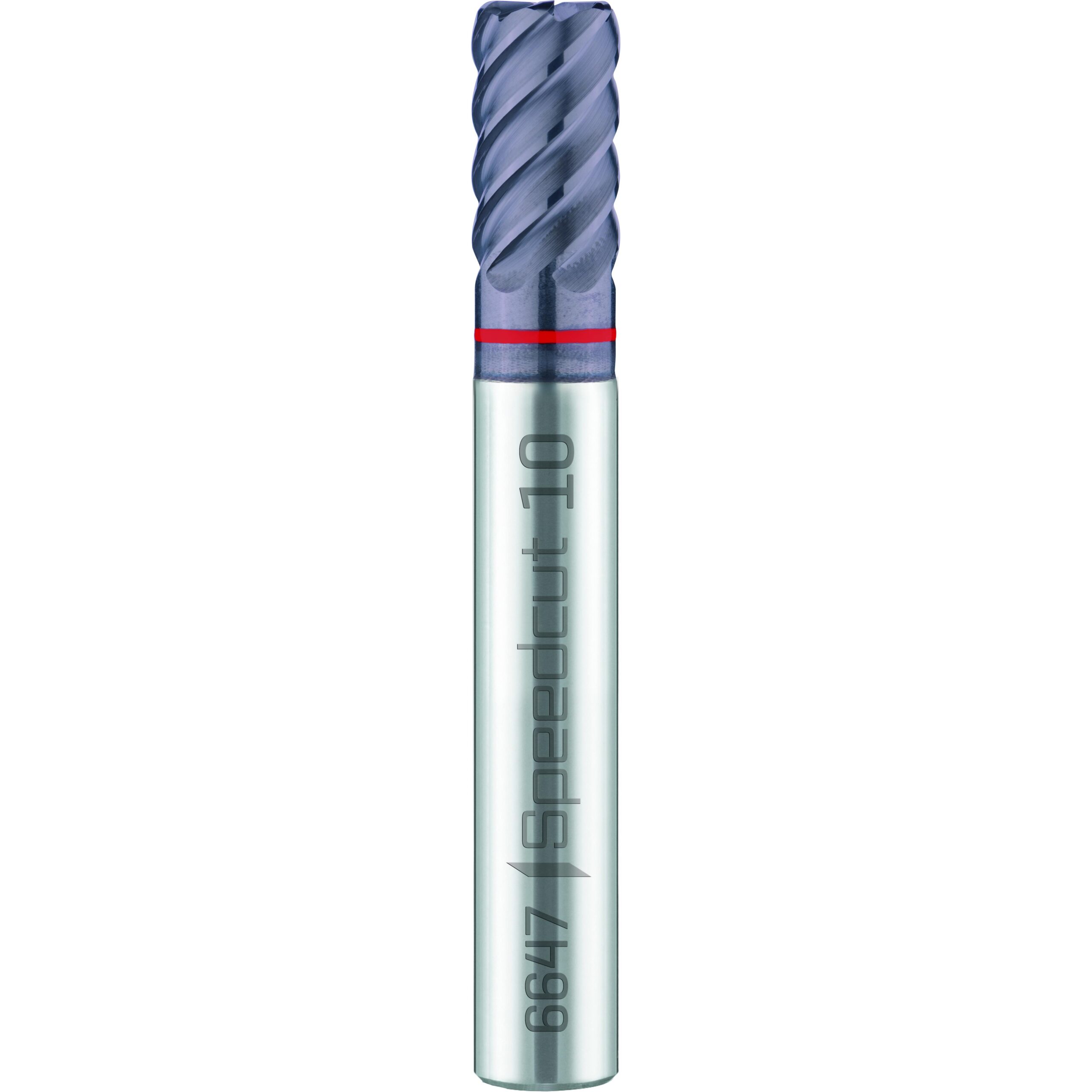 L63 Ø8 VHM-Schaftfräser mit Eckenradius Speedcut-Ultra Hard Steel 68 HRC-3
