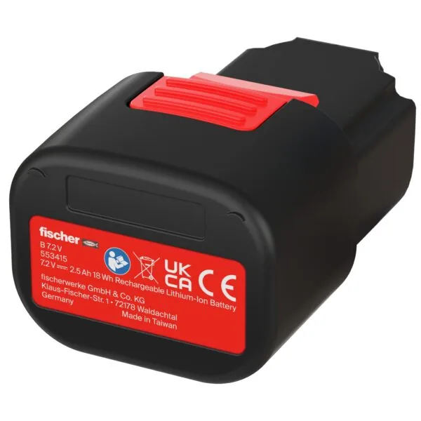 fischer Akku FGC 100-B 7,2V 2,5Ah-1