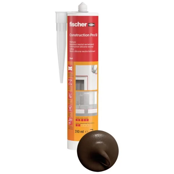 fischer Bausilikon Construction Pro SI 310 br-1