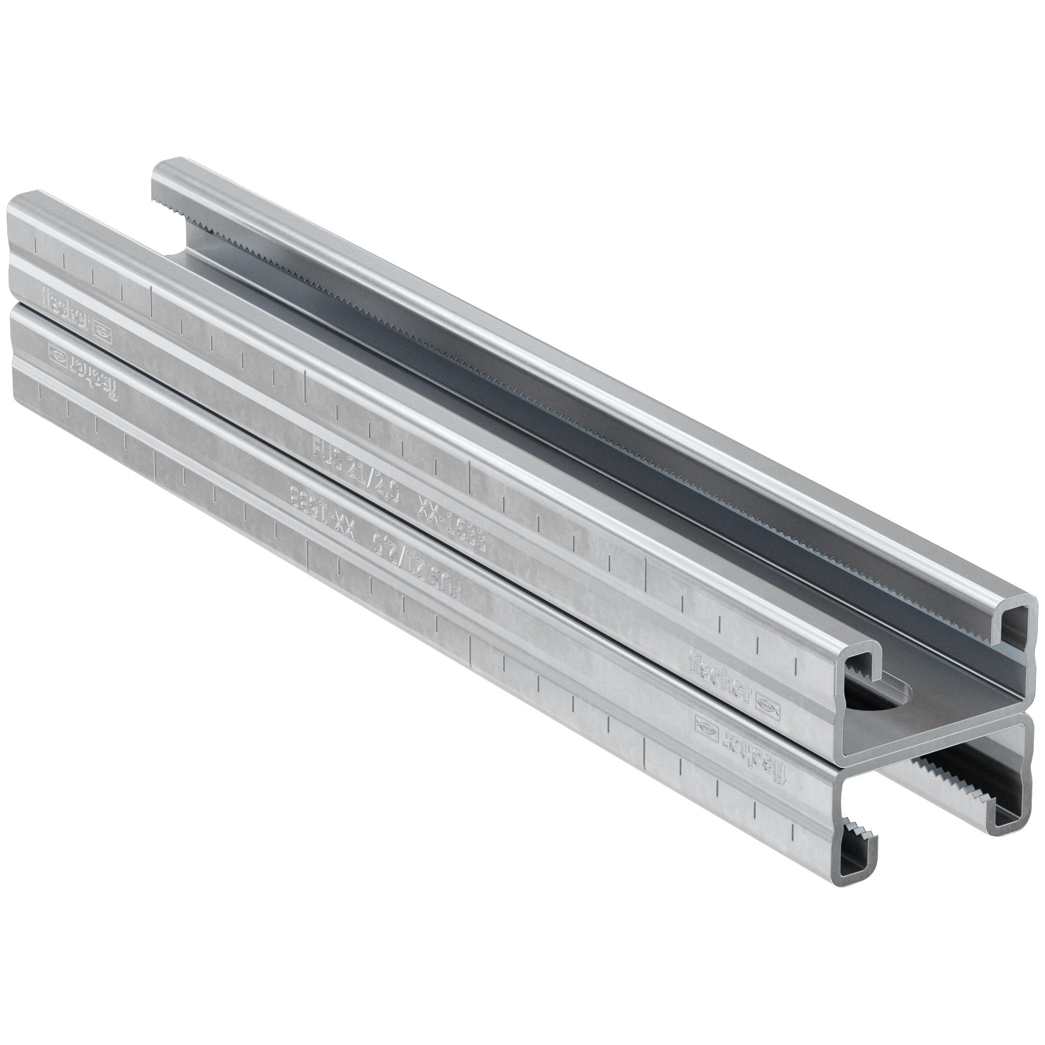 fischer Montageschiene FUS 21D/2,0 - 3000-1 fischer Montageschiene FUS 21D/2,0 - 3000-1