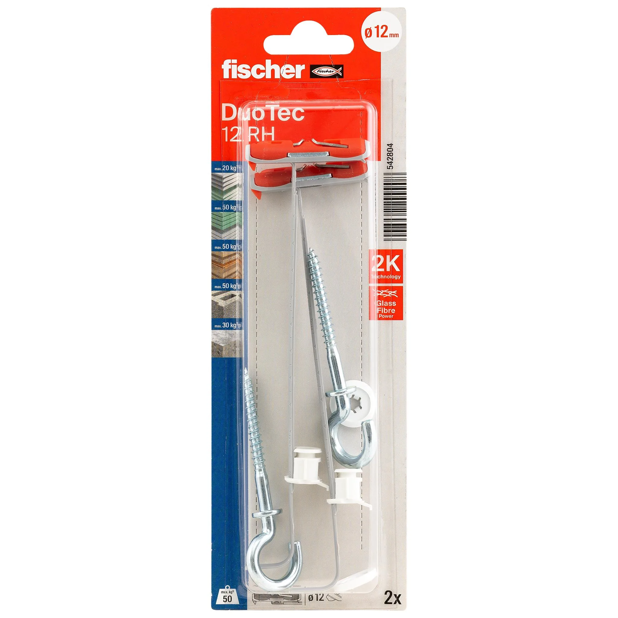 fischer DUOTEC 12 RH K NV KIPPDÜBEL/HAKEN-2