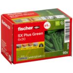 fischer Dübel SX Plus Green 6x30-2