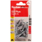 fischer Dübel SX Plus 5x25 S K (20)-2
