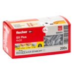 fischer Dübel SX Plus 4x20-2