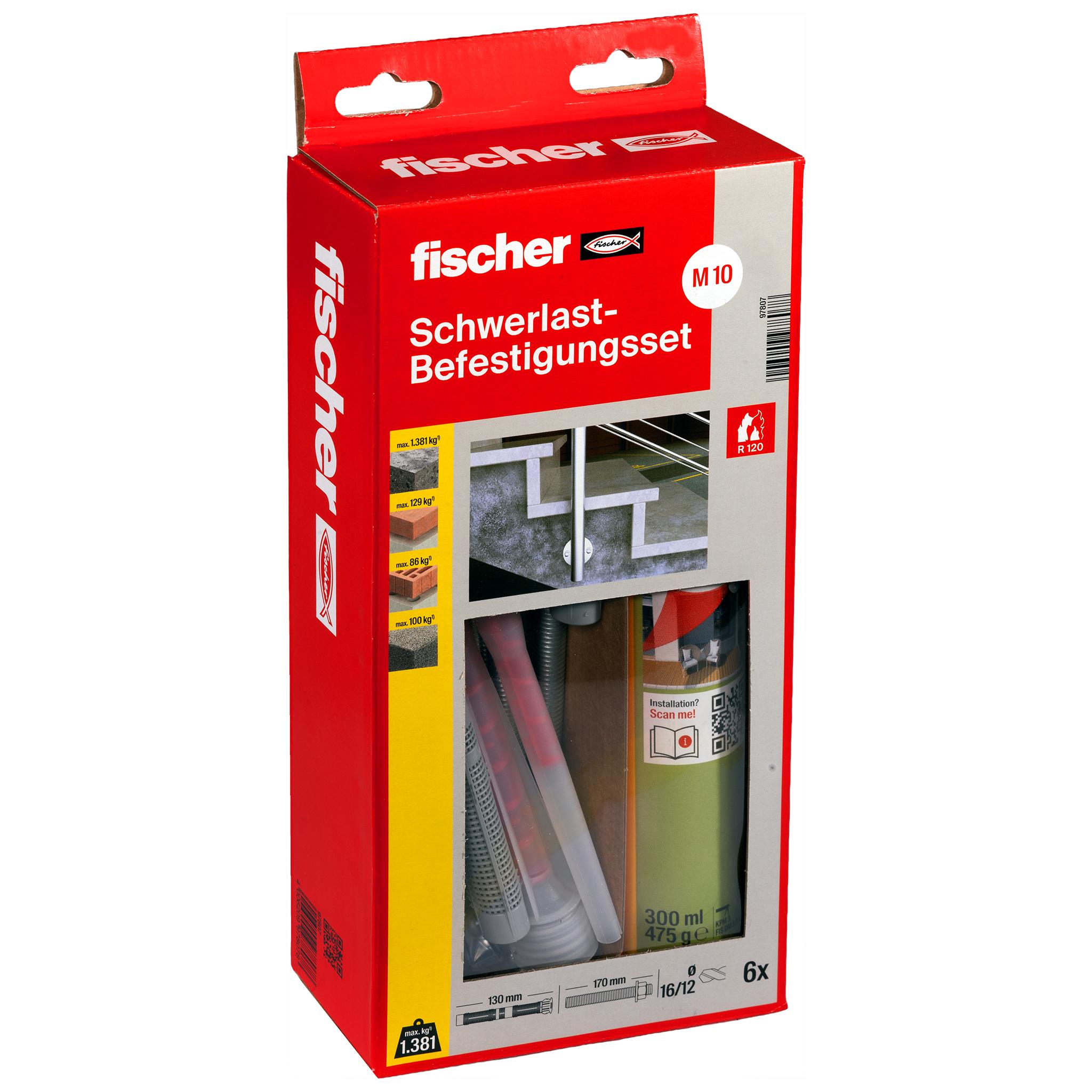 fischer Schwerlastbef.Set 300 T SBS Set M10-1 fischer Schwerlastbef.Set 300 T SBS Set M10-1