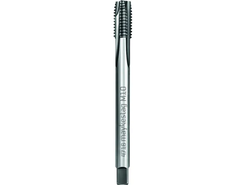 Maykestag HSS-ECo Masch.gew.bohrer M8DIN 371, C, spiral-genutet 45°,Gelbring – Bild 1