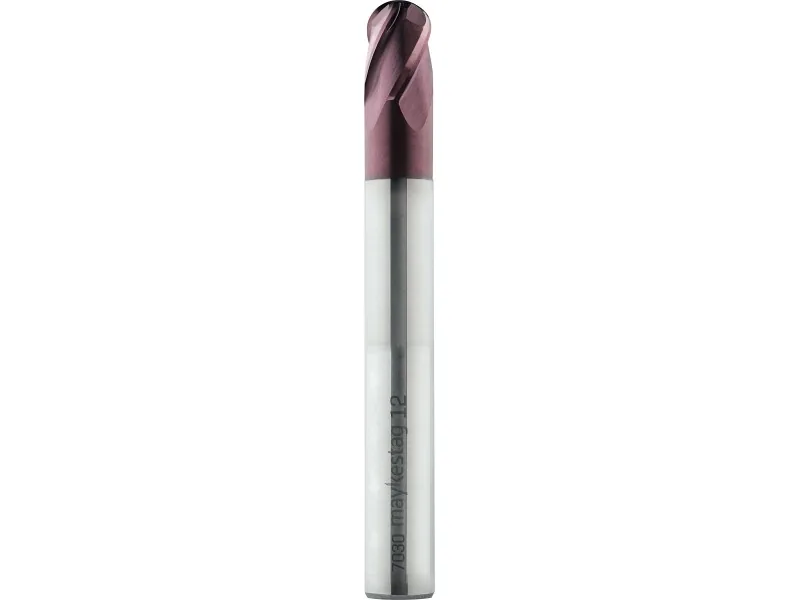 merged_product_4515.jpg Maykestag HSC Vollradiusfräser Ø 8.075/26mm, Z=4, 30°, R=4 mm zyl.Schaft DIN 6535-HA,KUPRADUR – Bild 1