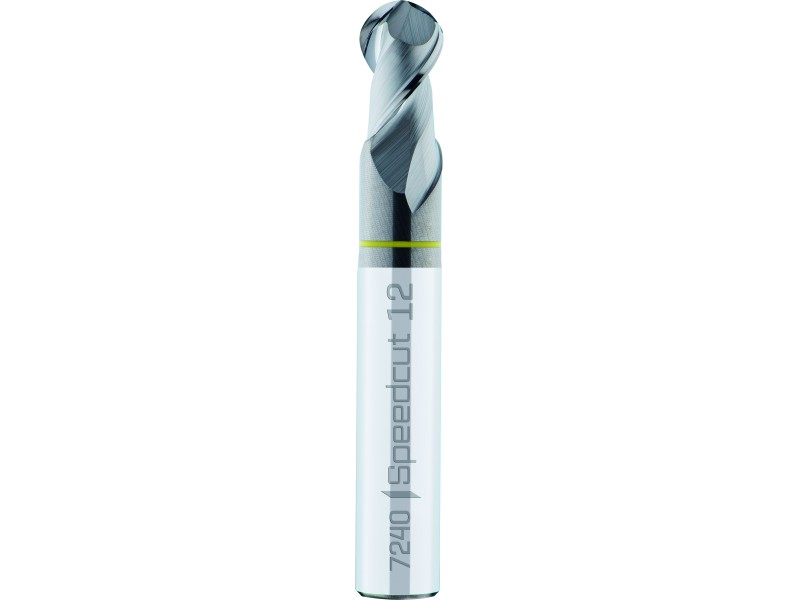 merged_product_4716.jpg Maykestag VHM- Vollradiusfräser SPEEDCUT Aluminium, Z=2, Ø 3.043-45°, DIN 6527L- freigestellt,Zyl.Schaft DIN 6535-HA – Bild 1