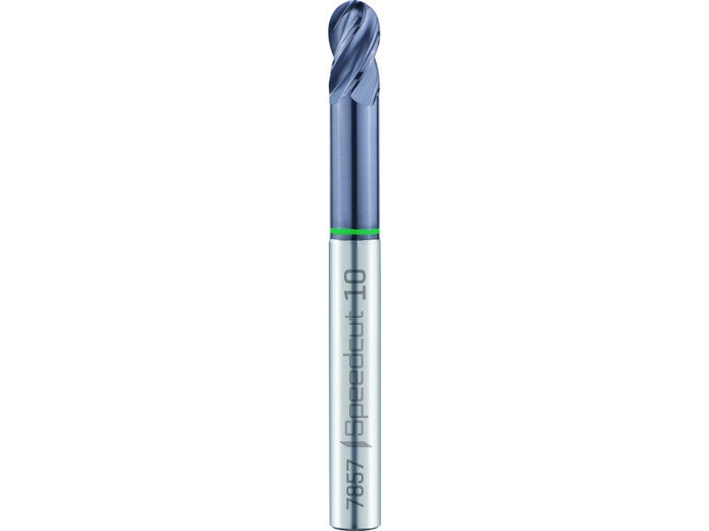 merged_product_5066.jpg Maykestag VHM- Vollradiusfräser SPEEDCUT Univ., Z=4, Ø 8.0 35-38°, extra lang-XXL, freigestellt,Zyl.Schaft DIN 6535-HA, ALUNIT-S – Bild 1