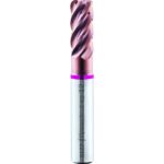 Maykestag SPEEDCUT 4.0 Titanium, Ø 8.0 HPC Schaftfräser, Z=7 mit Innenkühlung, 40°-vario, Eckenradius=1.25 mm, Weldon Fläche DIN 6535-HB, AERODUR