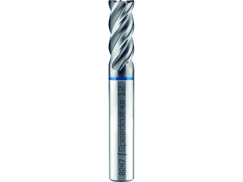 merged_product_5309.jpg Maykestag SPEEDCUT 4.0 Inox, Ø 4.0HPC Schaftfräser, Z=4, 39-42°, DIN 6527L, Zyl.Schaft DIN 6535-HA,ULTRADUR – Bild 1