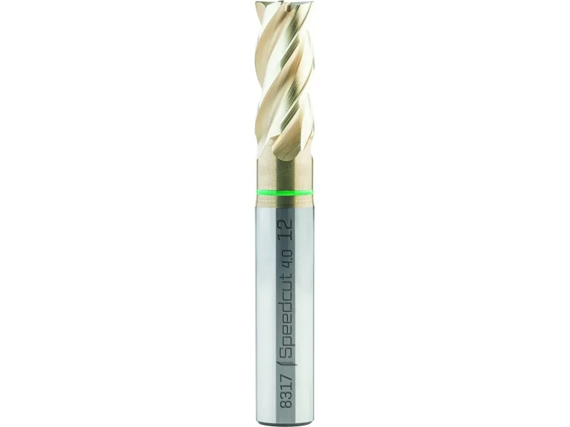 Maykestag SPEEDCUT 4.0 Universal, Ø 3.0HPC Schaftfräser, Z=4, 35-38°, DIN 6527L-freigestellt,Weldon Fläche DIN 6535-HB,TWINDUR – Bild 1