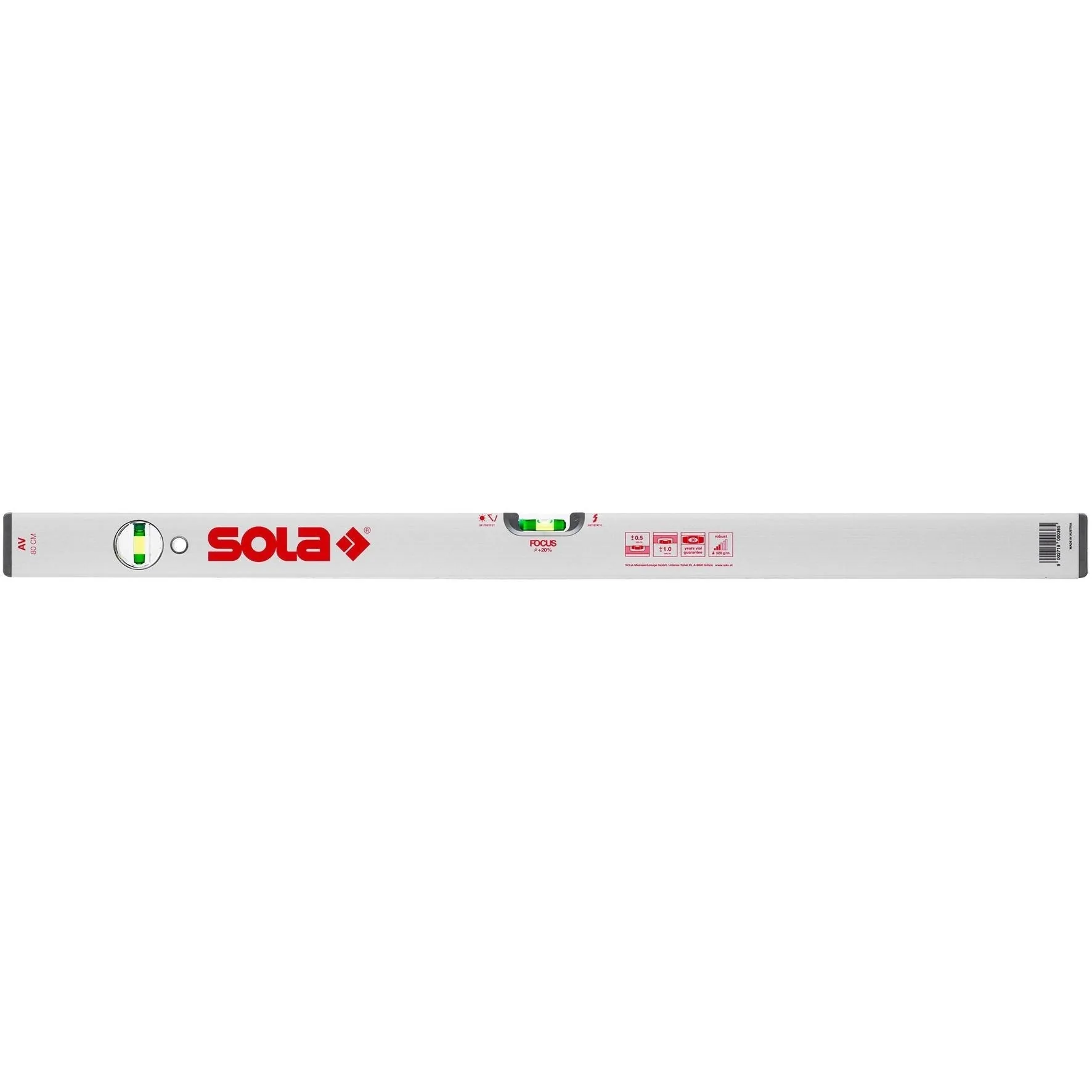Sola Alu-Wasserwaage AV 100-2