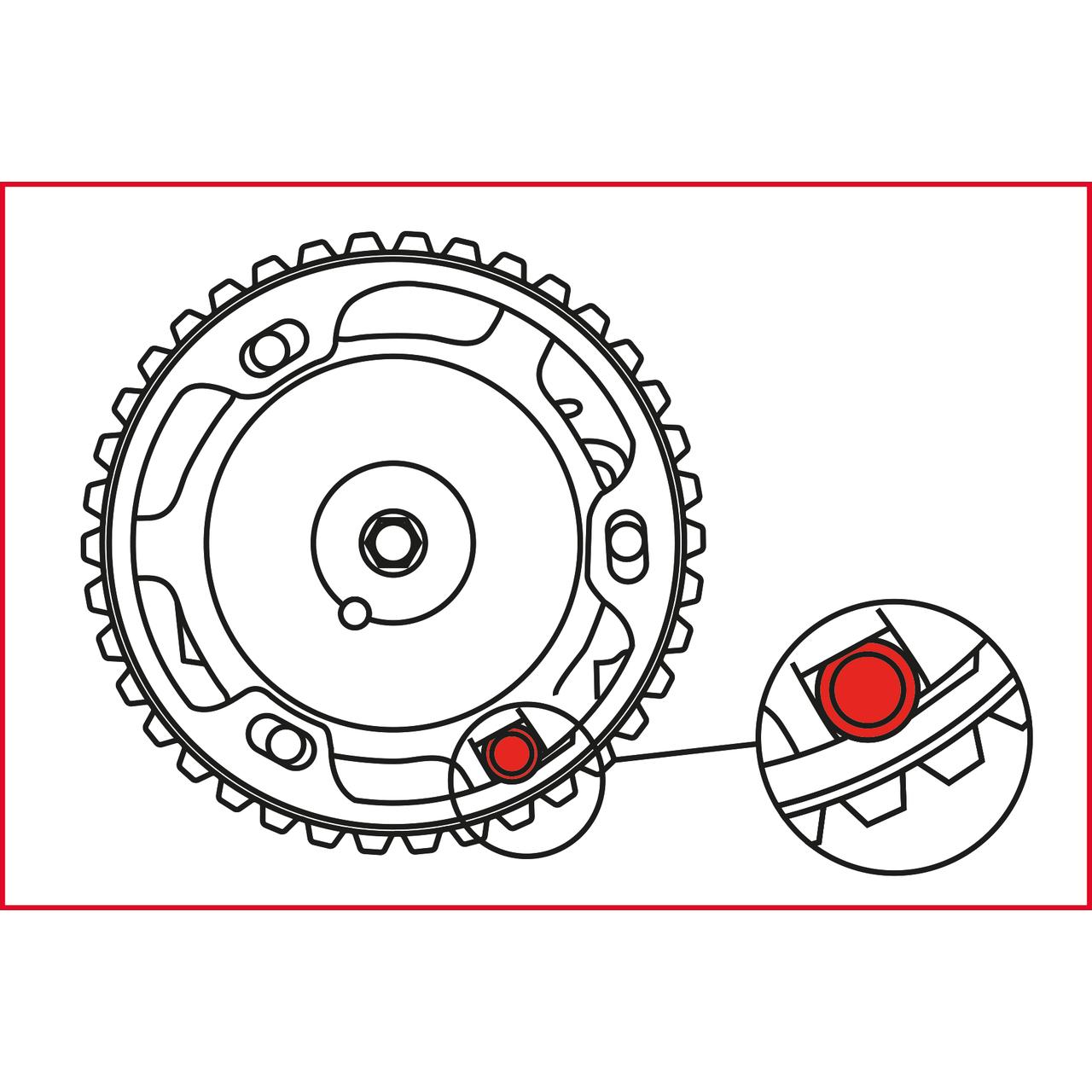 KS Tools Motoreinstell-Werkzeug-Satz für PSA, 12-tlg-2 Foto Anwendung Allgemein PKW