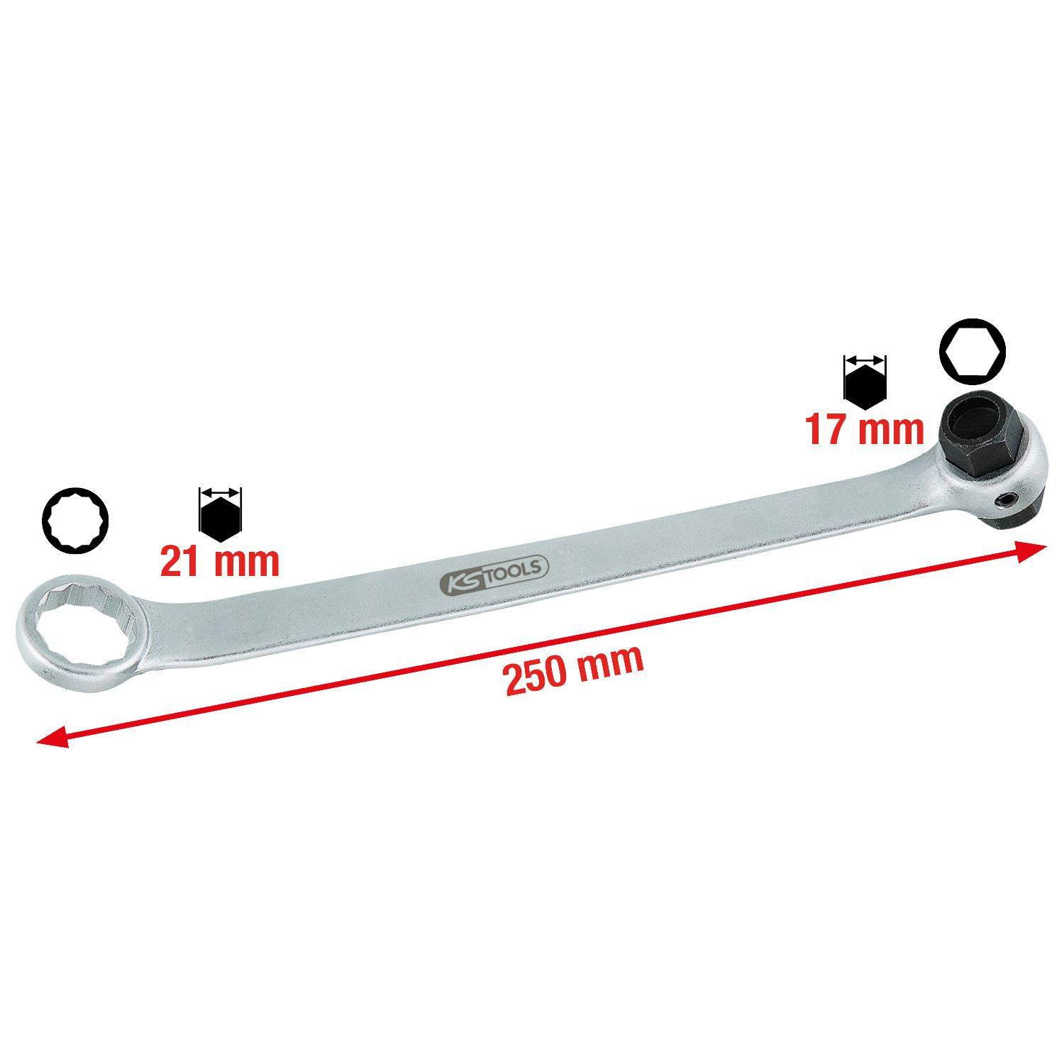 KS Tools Öldienst-Schlüssel Innensechskant für VAG, 17x21mm-1 Foto Gesamt Allgemein
