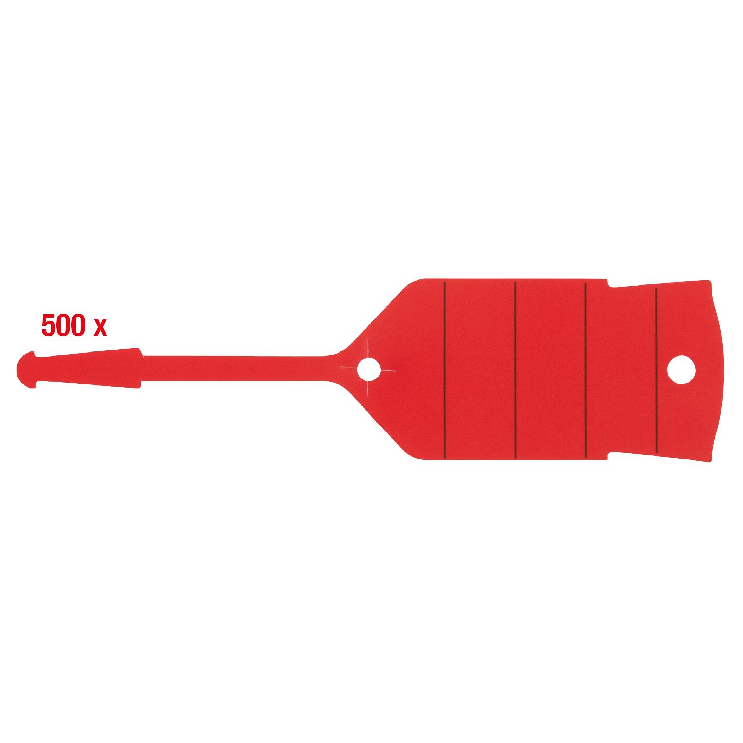 KS Tools Schlüsselanhänger mit Schlaufe, rot, 500 Stück-1 Foto Gesamt Allgemein