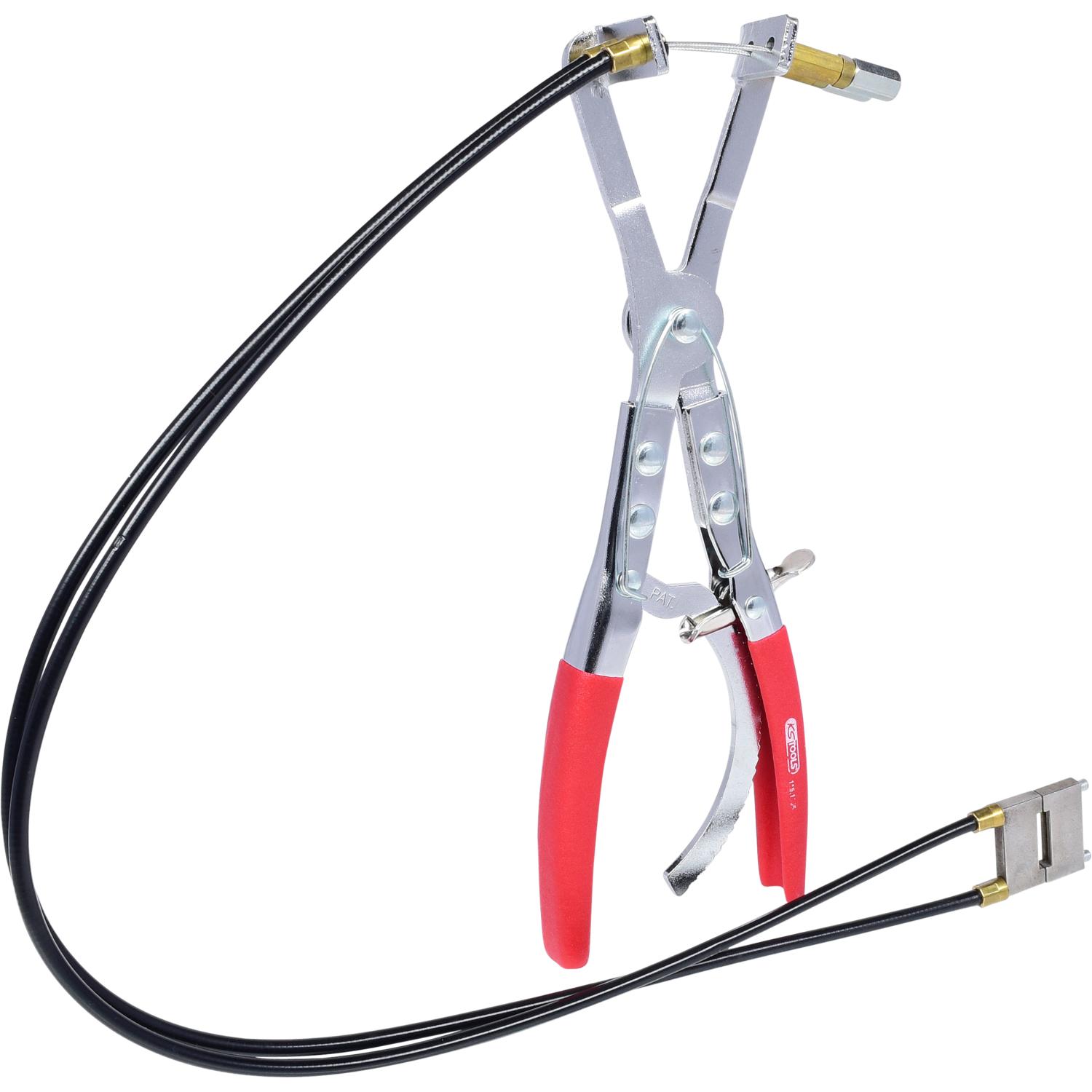 KS Tools Schlauchschellenzange mit Doppelbowdenzug, 600mm-1 Hauptbild
