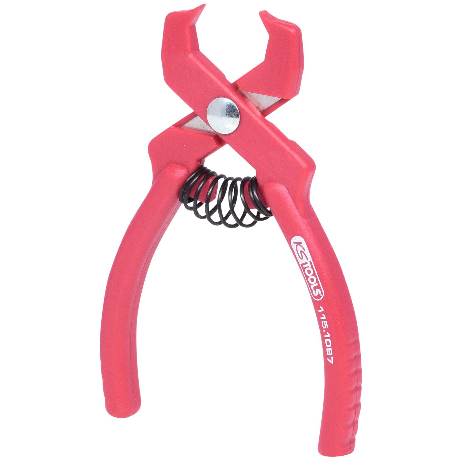 KS Tools Niet-Lösezange, rot, gerade, 100mm-1 Hauptbild