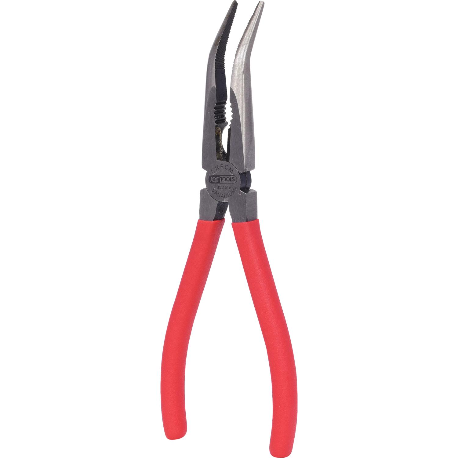 KS Tools Flachrundzange, gebogen, 200mm-1 Hauptbild