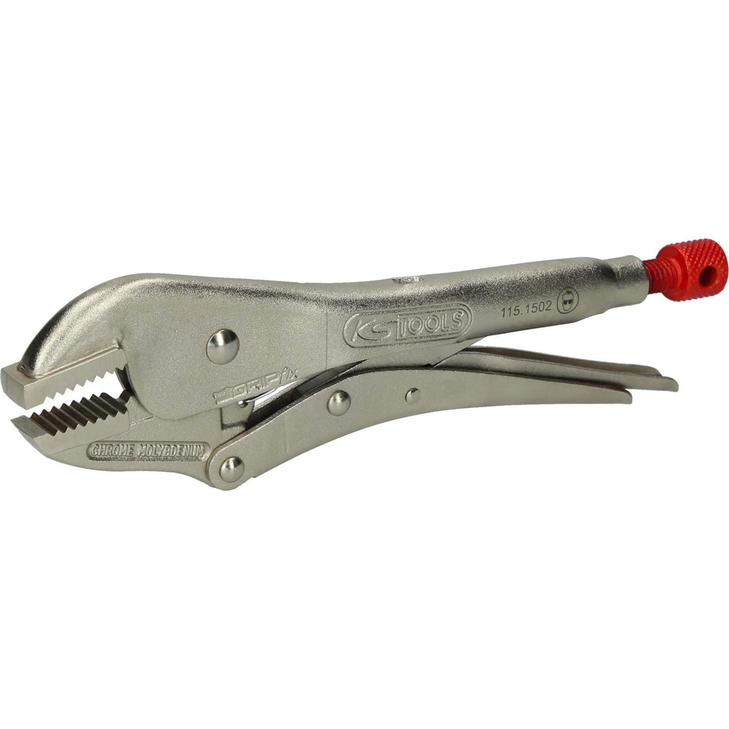 KS Tools Gripzange, gerade Backen, 45,5mm, L=225mm-1 Hauptbild