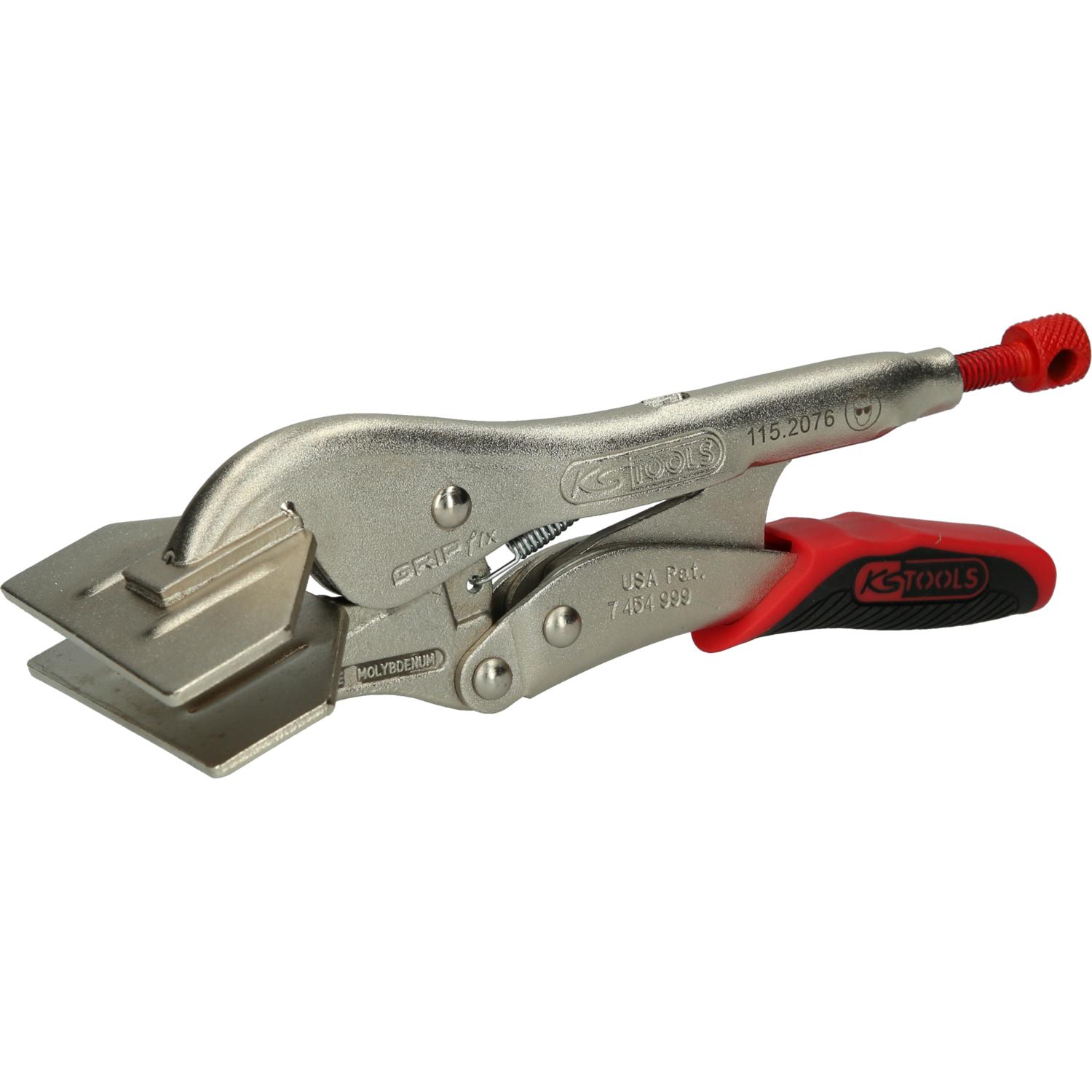 KS Tools Breitmaul-Flachbacken-Gripzange mit Easy-Release, 205mm-1 Hauptbild