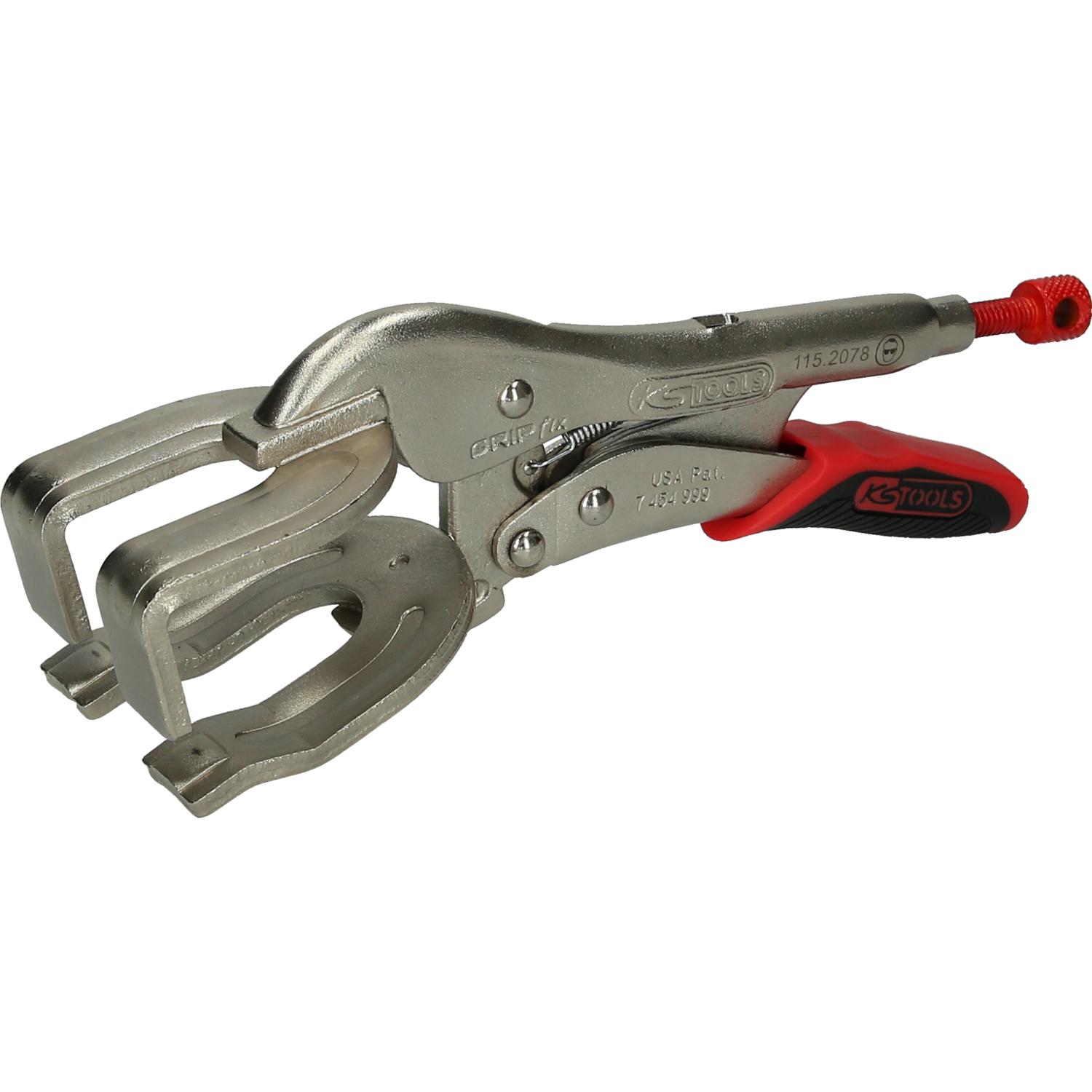 KS Tools Schweiß-Gripzange mit Easy-Release, 45mm, L=220mm-1 Hauptbild