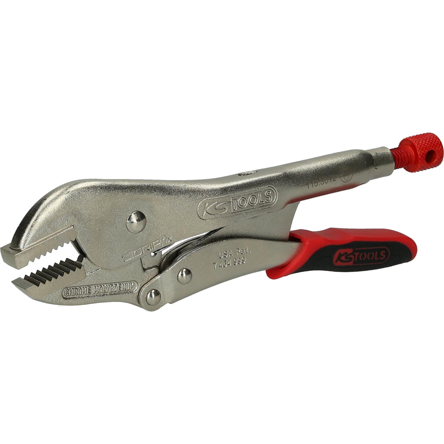 KS Tools Gripzange mit Easy-Release, gerade Backen,50mm,L=250mm-1 Hauptbild