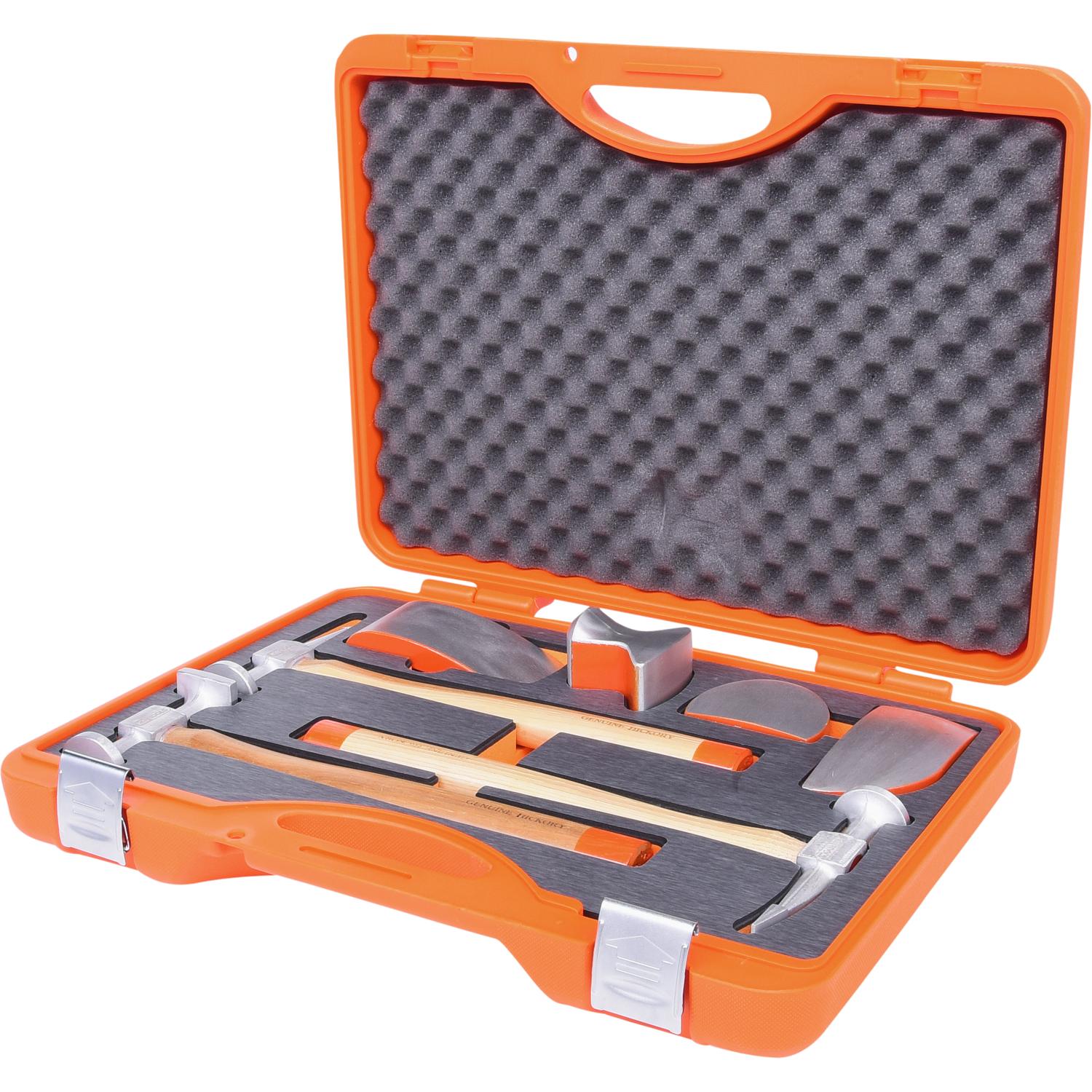KS Tools Aluminium-Karosserie-Ausbeul-Satz, 7-tlg-1 Hauptbild