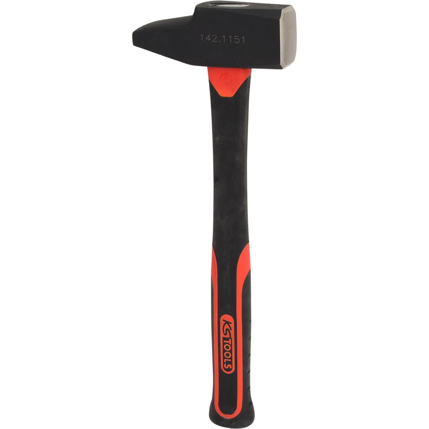 KS Tools Schlosserhammer, Fiberglasstiel, französische Form, 1500g-1 Hauptbild