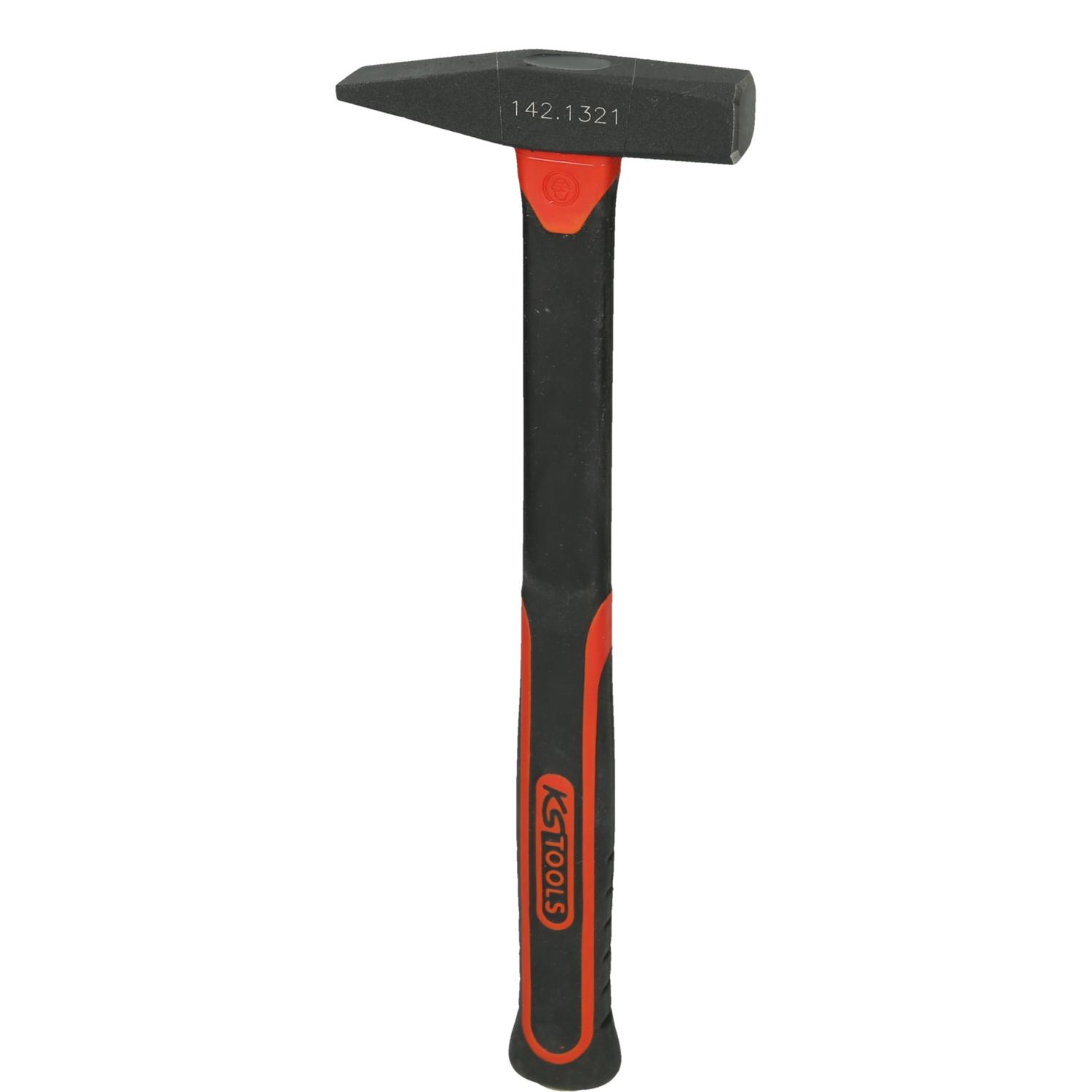 KS Tools Schlosserhammer mit Fiberglasstiel, 200g-2 Hauptbild