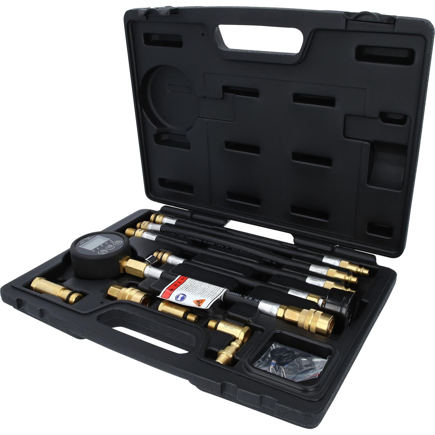 KS Tools Digitales Kompressions-Druckprüfgerät, 10-tlg-2 Hauptbild