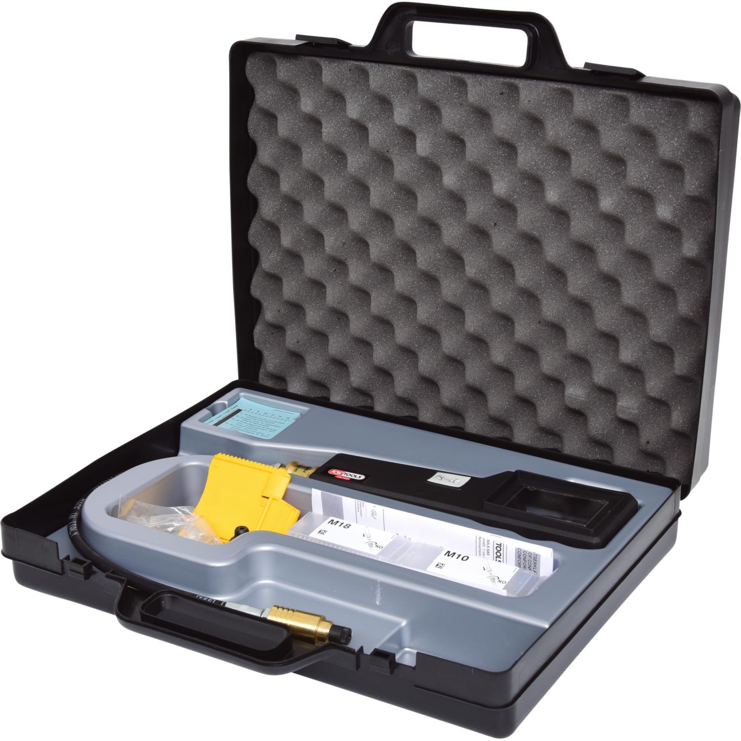 KS Tools Kompressions-Druckprüfgerät für Benzinmotoren mit Diagrammschreiber, 58-tlg-2 Hauptbild