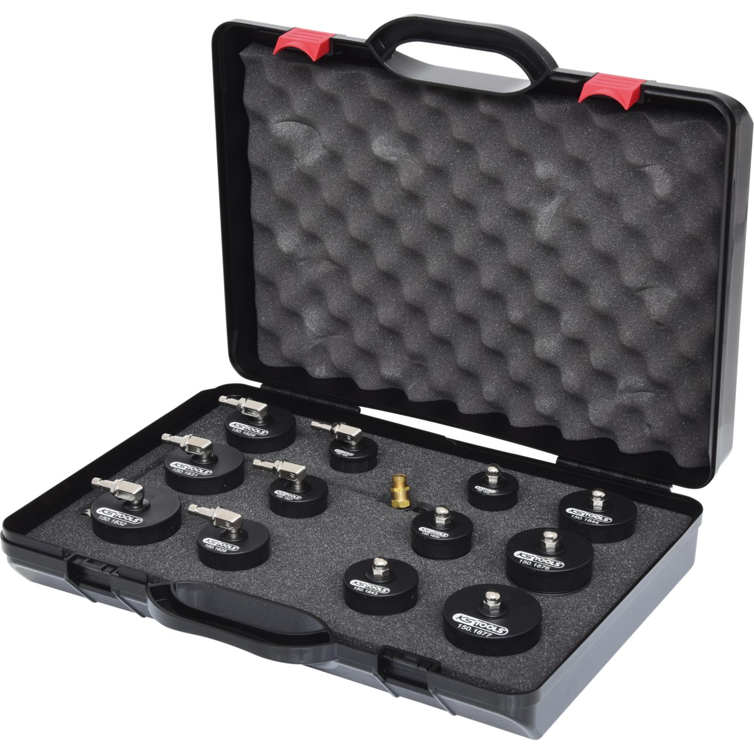 KS Tools Turbolader-Bajonett-Ladeluft-System-Prüfkoffer-Satz, 13-tlg-2 Hauptbild