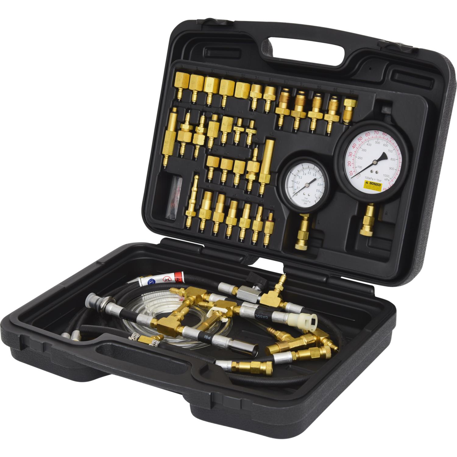 KS Tools Master Kraftstoff-Einspritzsystem-Druckprüfgerät-Satz für Ottomotoren, 42-tlg-2 Hauptbild