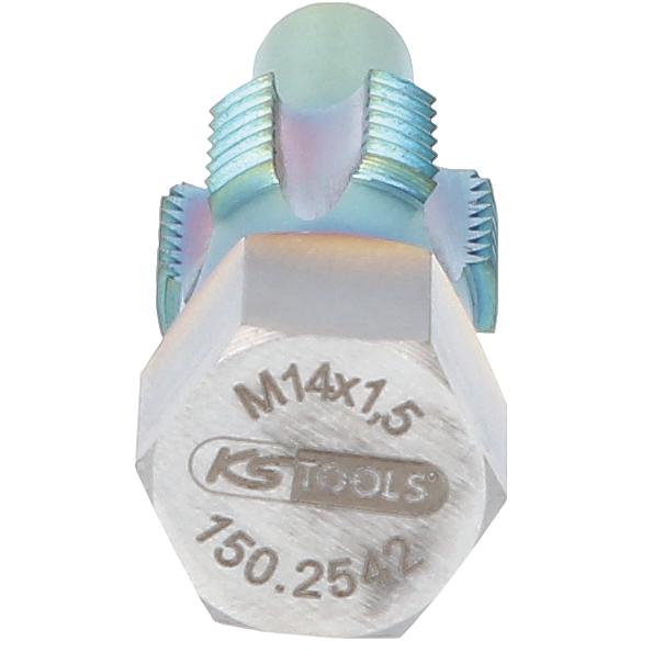 KS Tools Gewindeschneider mit Führungsbolzen für Temperatursensoren, M14x1,5-2 Hauptbild