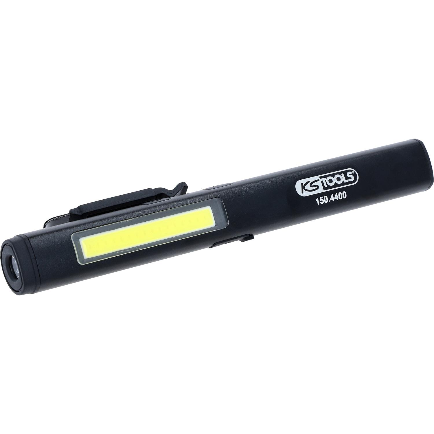 KS Tools LED COB Stripe Inspektionslampe 350 Lumen mit UV-Spot LED und Laserpointer-2 Hauptbild
