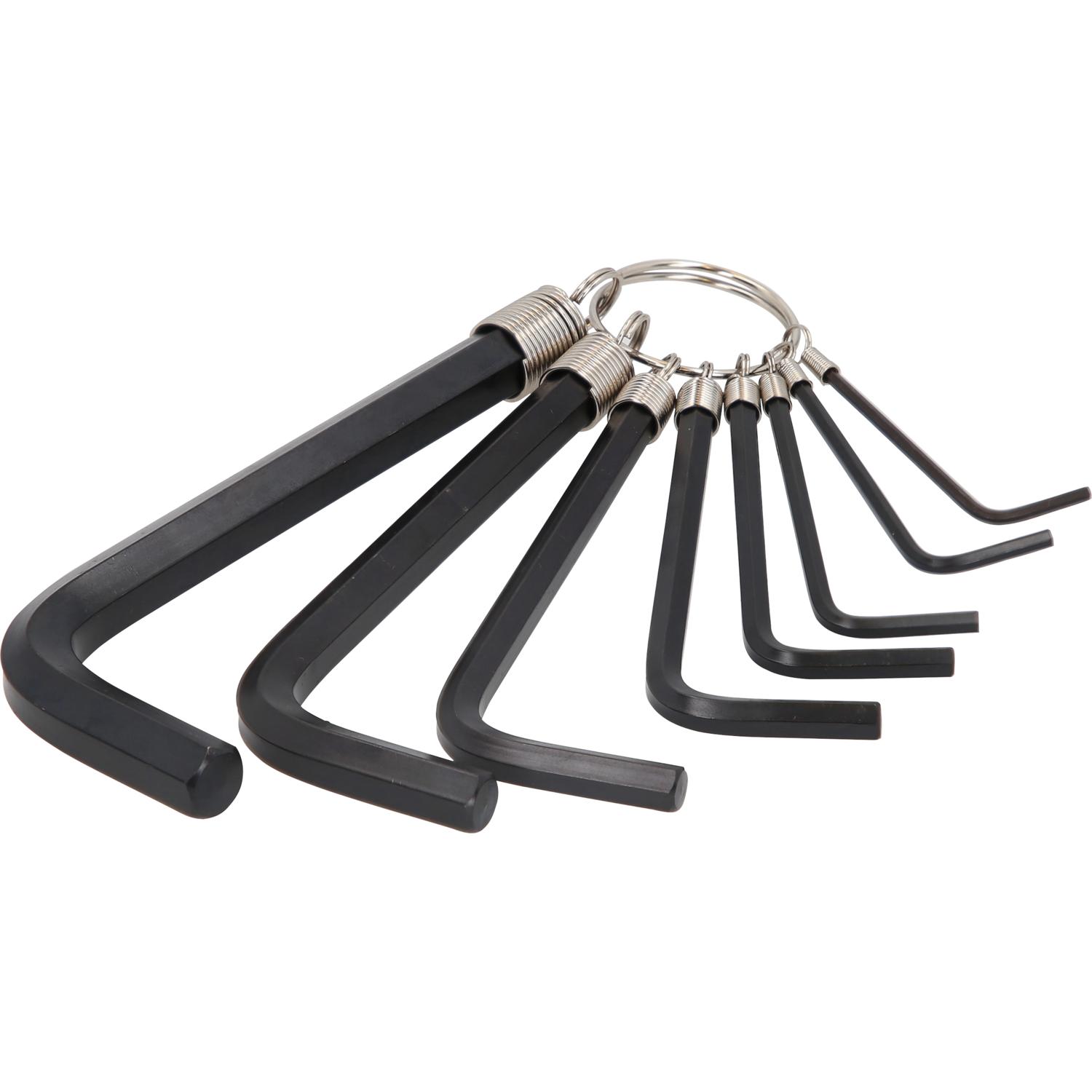 KS Tools Innensechskant-Winkelstiftschlüssel-Satz am Ring, 8-tlg2-10mm-3 Hauptbild