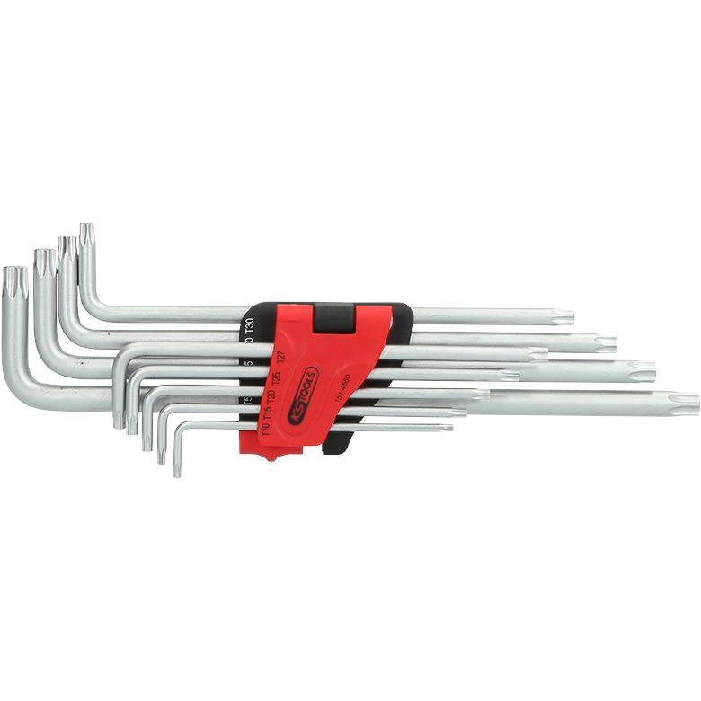 KS Tools Torx-Winkelstiftschlüssel-Satz, extra lang, 9-tlg-3 Hauptbild