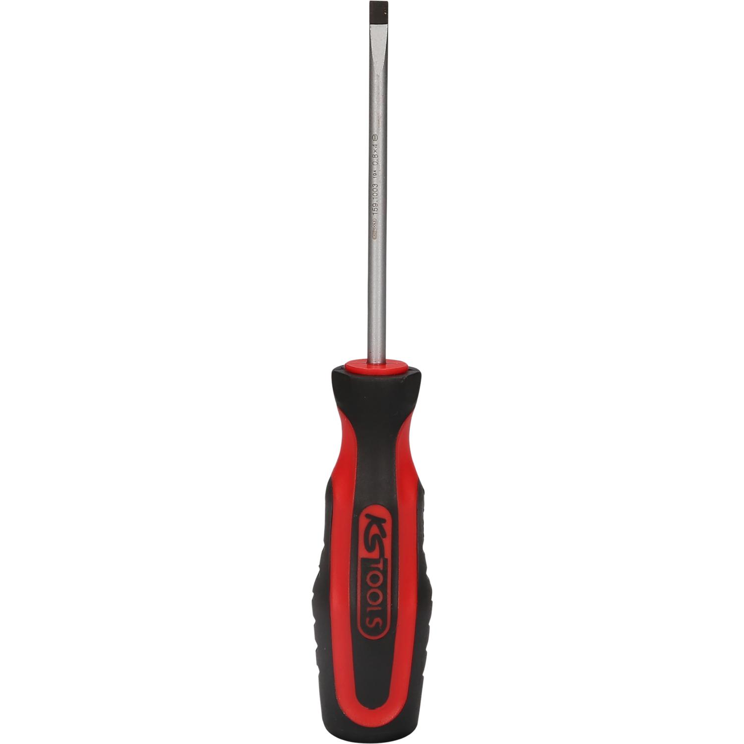 KS Tools ERGOTORQUEplus Schlitz-Schraubendreher, 4mm, 155mm lang-1 Hauptbild