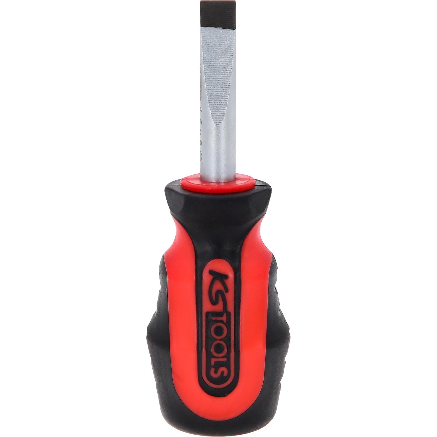 KS Tools ERGOTORQUEplus Schlitz-Schraubendreher, kurz, 8mm-1 Hauptbild