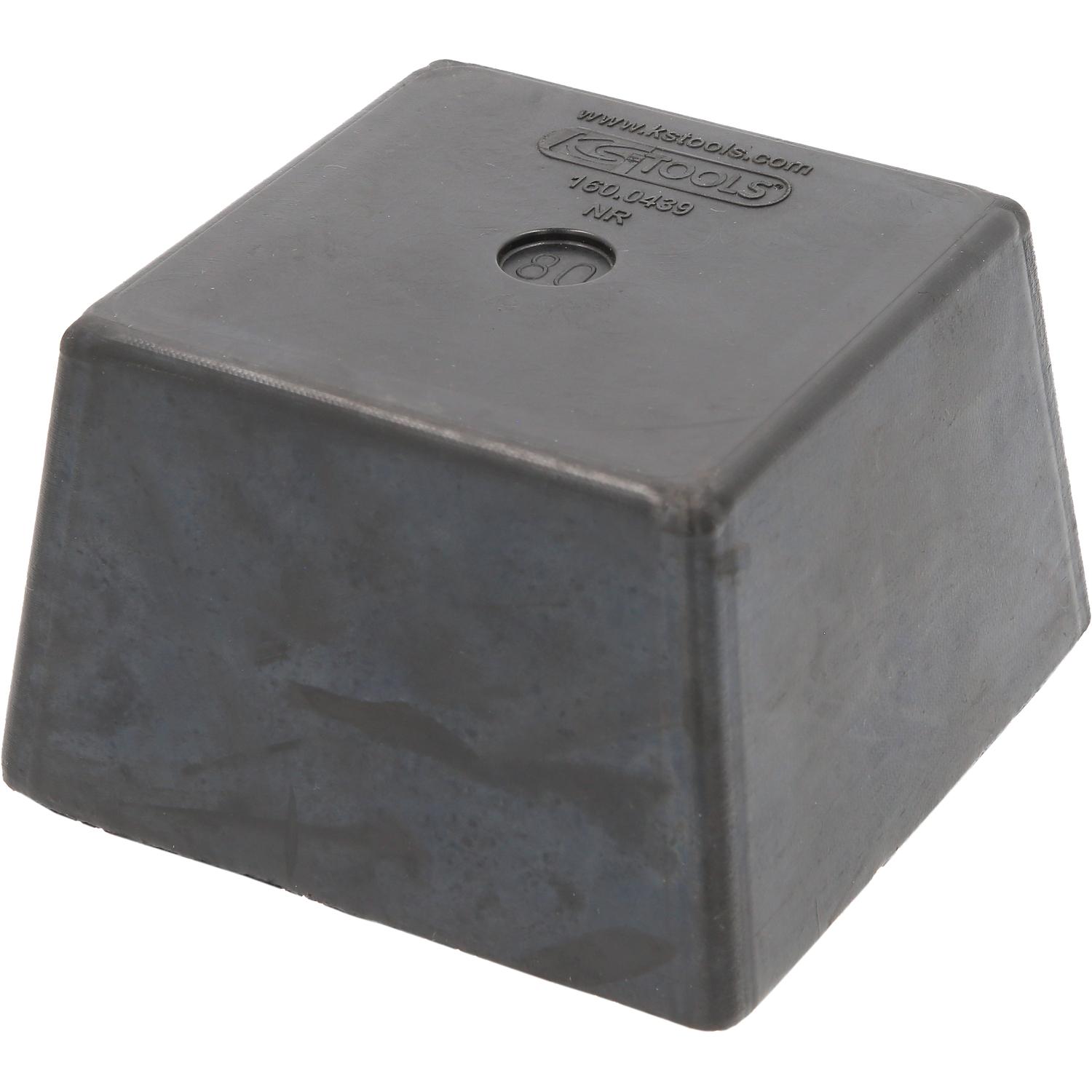 KS Tools Gummiauflage 16 für Hebebühnen, 120 x 120 x 80 mm-1 Hauptbild