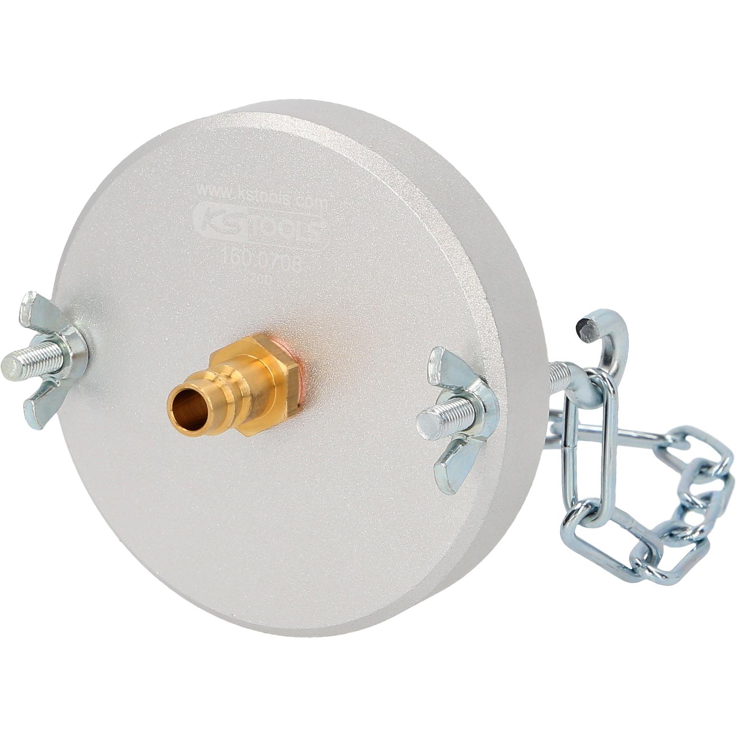 KS Tools Universal-Entlüfterstutzen-Adapter mit Kette zur Bremsentlüftung-2 Hauptbild