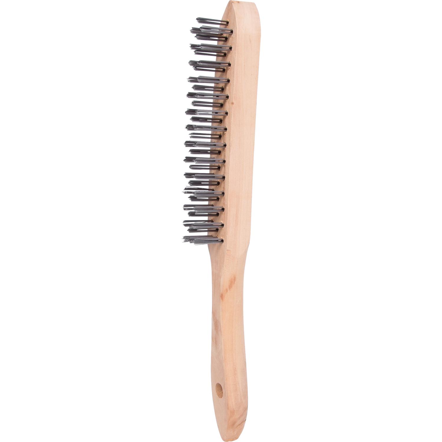 KS Tools Stahl-Handdrahtbürste 3-reihig, 290mm-1 Hauptbild