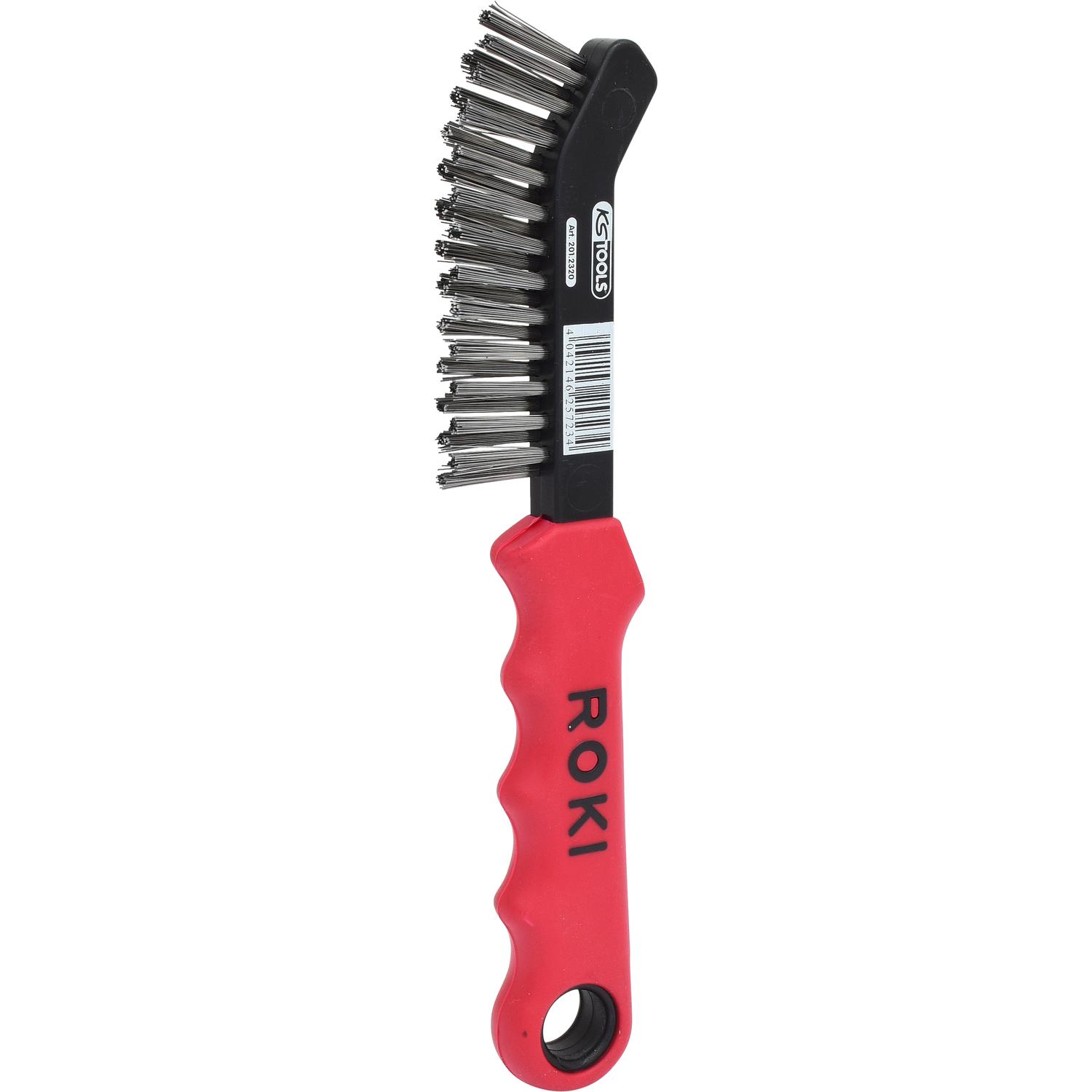 KS Tools Stahldraht-Bremssattel-Drahtbürste 2-reihig-1 Hauptbild