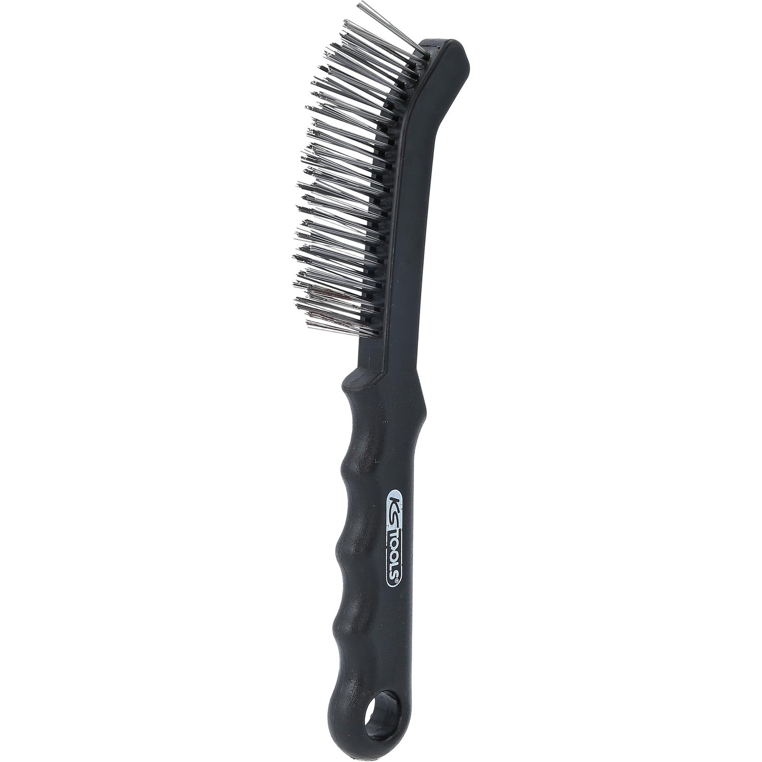 KS Tools Stahldraht-Bremssattel-Drahtbürste 2-reihig, gerade-1 Hauptbild
