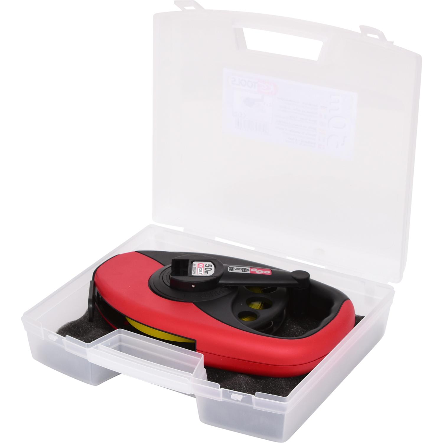 KS Tools Rahmenbandmaß mit gelbem Stahlband, Kunststoffgehäuse, 50m-1 Hauptbild