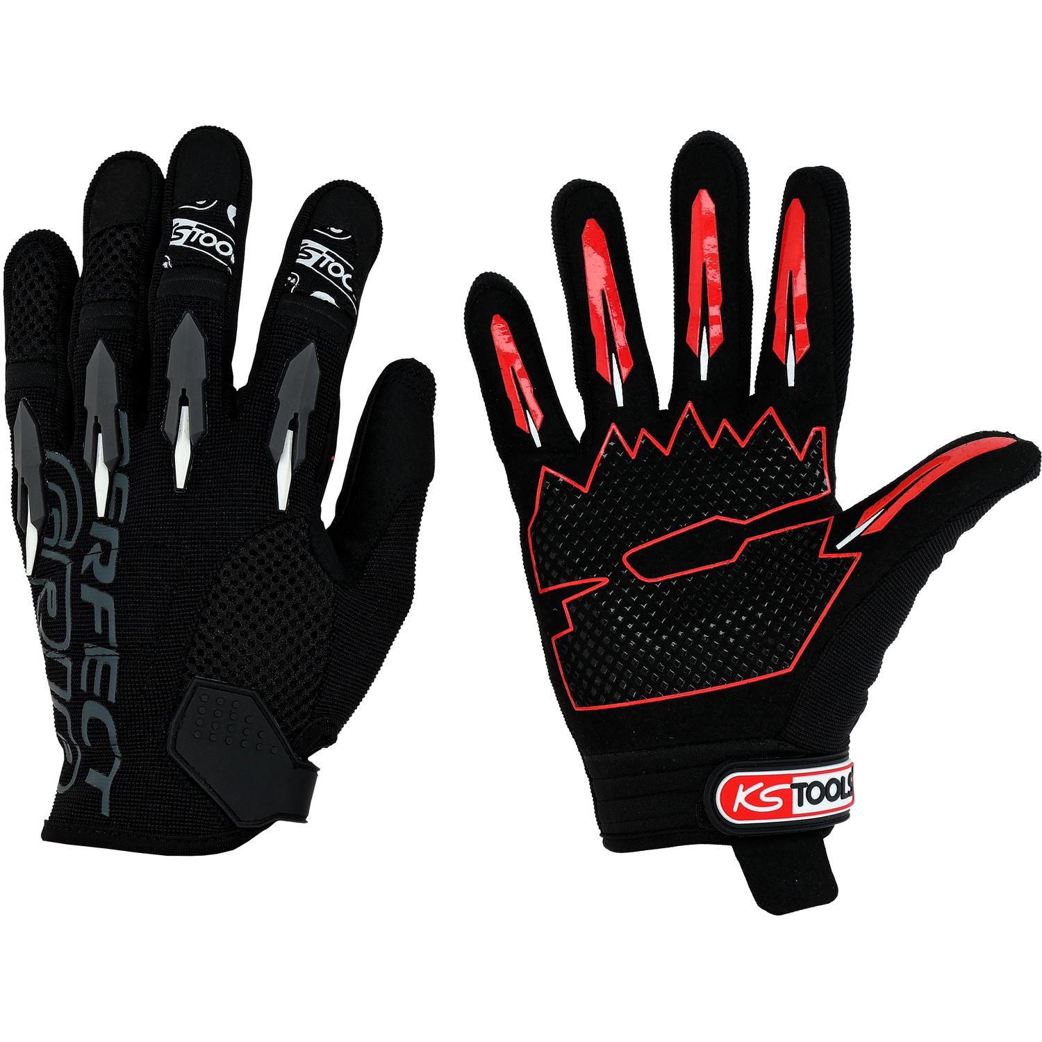 KS Tools Perfect Grip Mechaniker-Handschuhe M, Display mit 12 Paar-1 Hauptbild