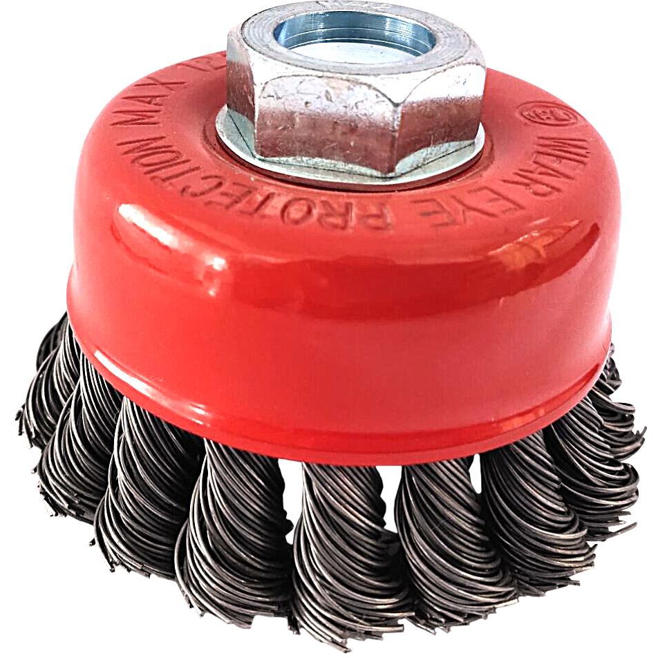 KS Tools Stahldrahttopfbürste 0,5mm, Ø 80mm-1 Hauptbild