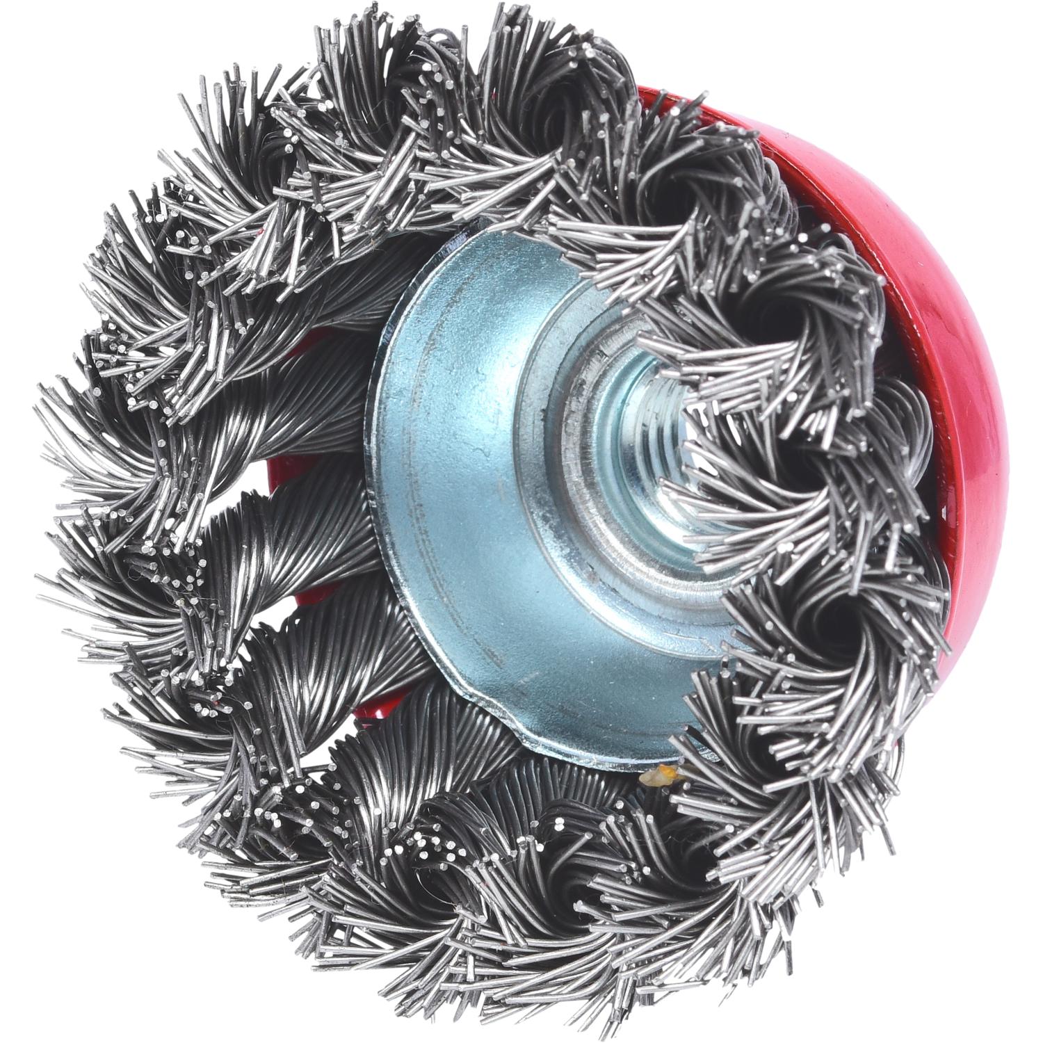 KS Tools Rostfreie Stahldrahttopfbürste 0,5mm, Ø 65mm-1 Hauptbild